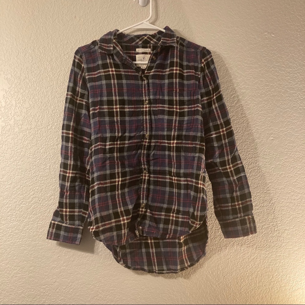 AE Purple Flannel